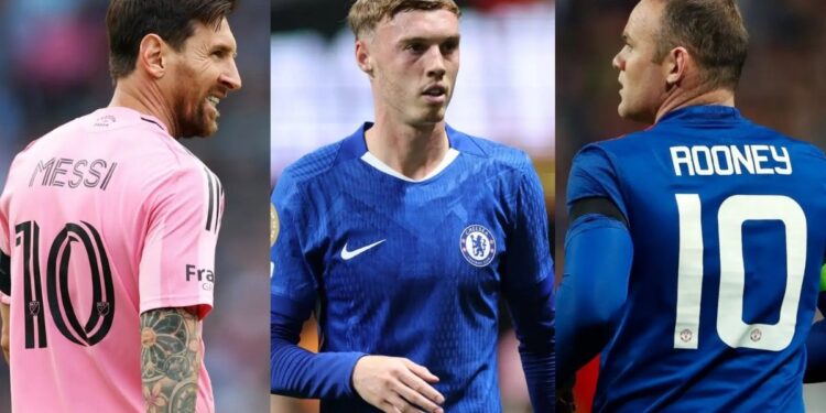 Cole Palmer Aims to Become Iconic Number 10 at Chelsea Inspired by Rooney and Messi