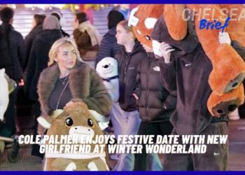 Cole Palmer Enjoys Festive Date Night with New Girlfriend at Winter Wonderland
