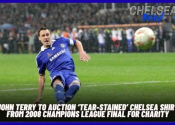 John Terry to Auction ‘Tear-Stained’ Chelsea Shirt from 2008 Champions League Final for Charity