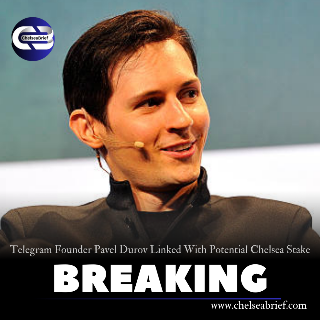 Telegram founder Pavel Durov is showing serious interest in London's Chelsea FC. According to sources close to the billionaire, his business partners are considering acquiring a significant stake in the club. Durov himself could act as the club's title sponsor, while direct ownership would remain in the hands of his partners.

