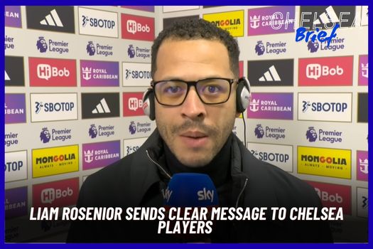 Liam Rosenior delivers a blunt message to Chelsea players as he prepares for his first game in charge at Stamford Bridge