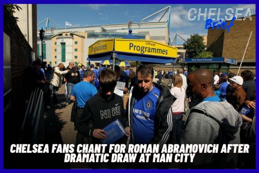 Chelsea Away Fans Back Team but Turn on Ownership at Manchester City